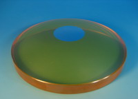 ZnSe protection meniscus lens for a land-based thermal vision system